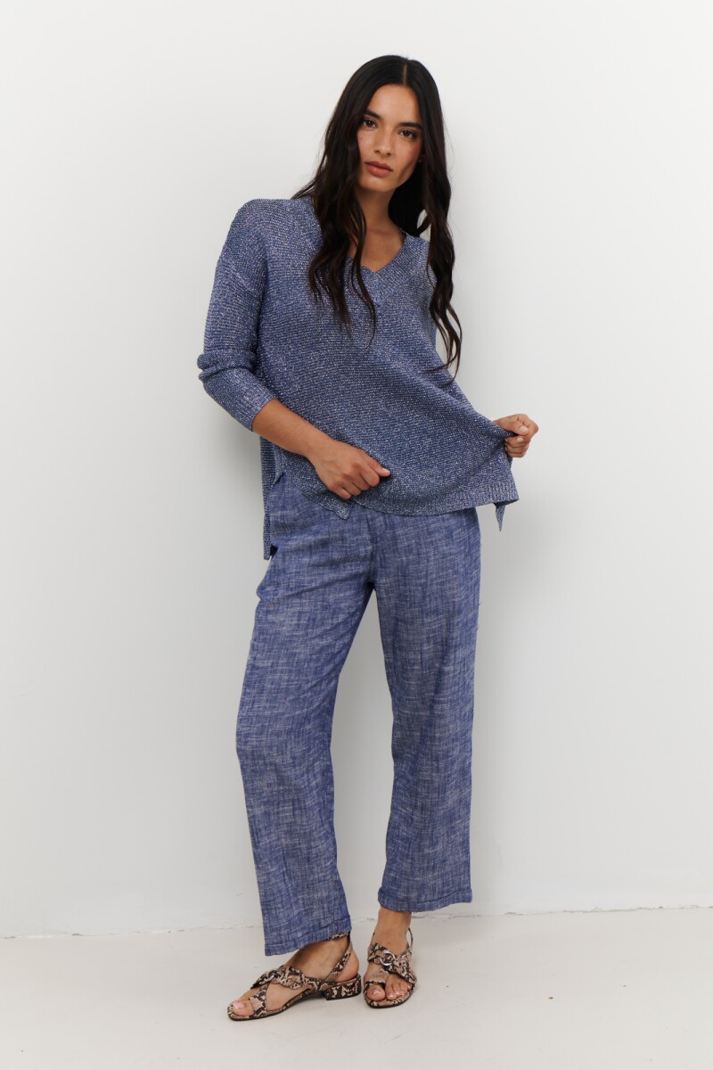 SWEATER V BLINK AZUL