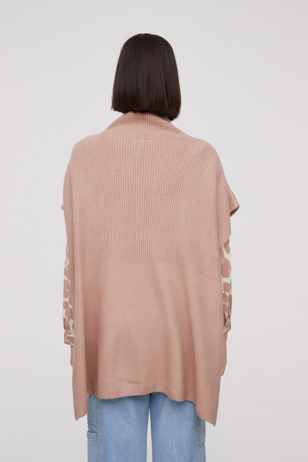 Poncho Amelien Beige Oscuro