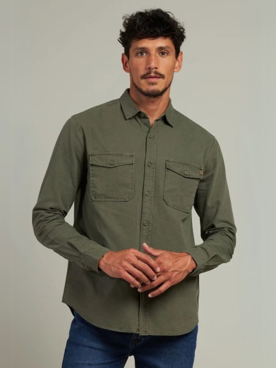 Camisa Jean Polanco - Militar 