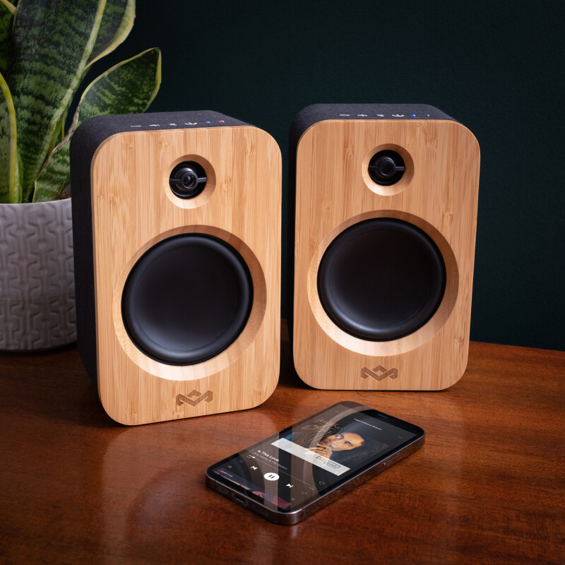 Pack Parlantes House of Marley GET TOGETHER Solo (x2) (Bluetooth) Pack Parlantes House of Marley GET TOGETHER Solo (x2) (Bluetooth)