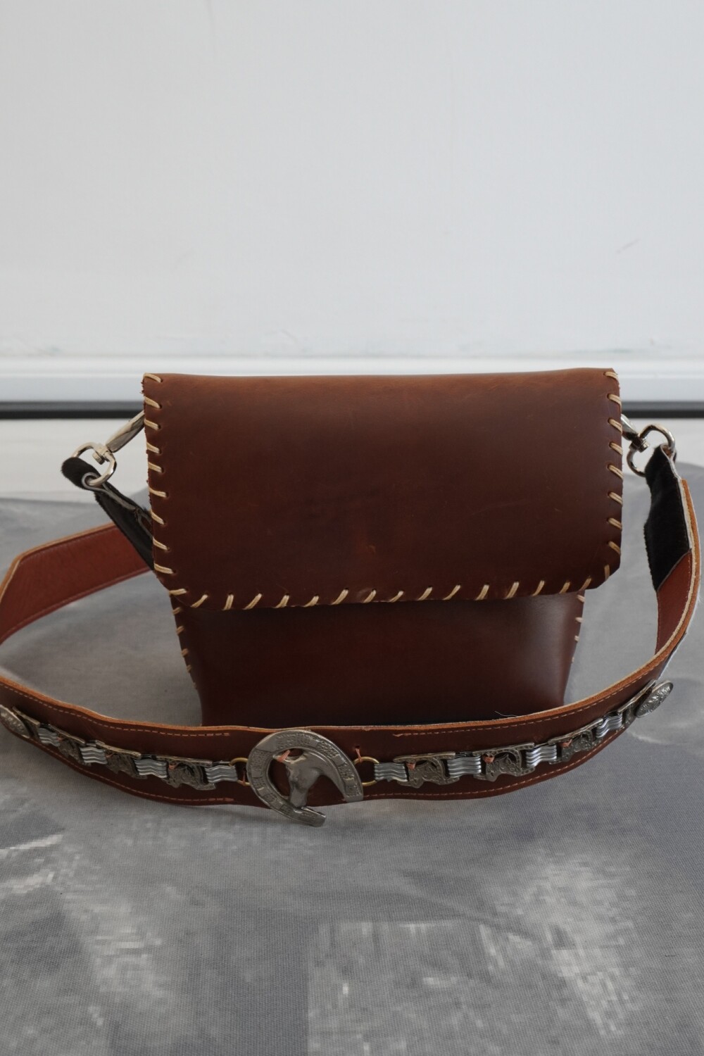 Strap Bag Camel / Cowhide