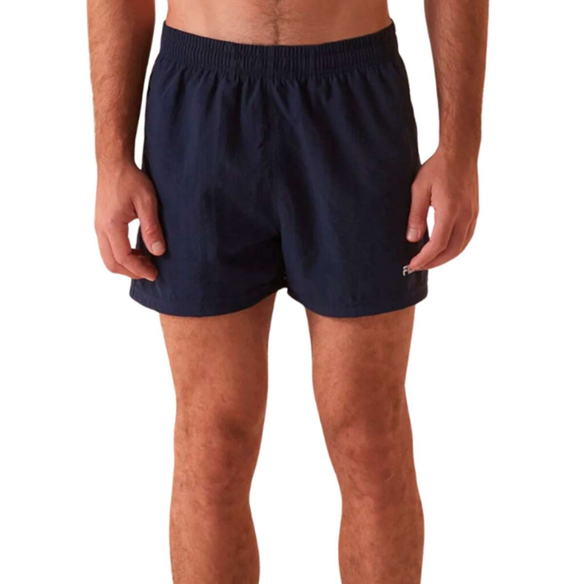 Fila Essential 4'' Short Traje De Baño De Natacion Para Hombre - Marino 