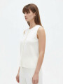 Musculosa Laema Marfil / Off White