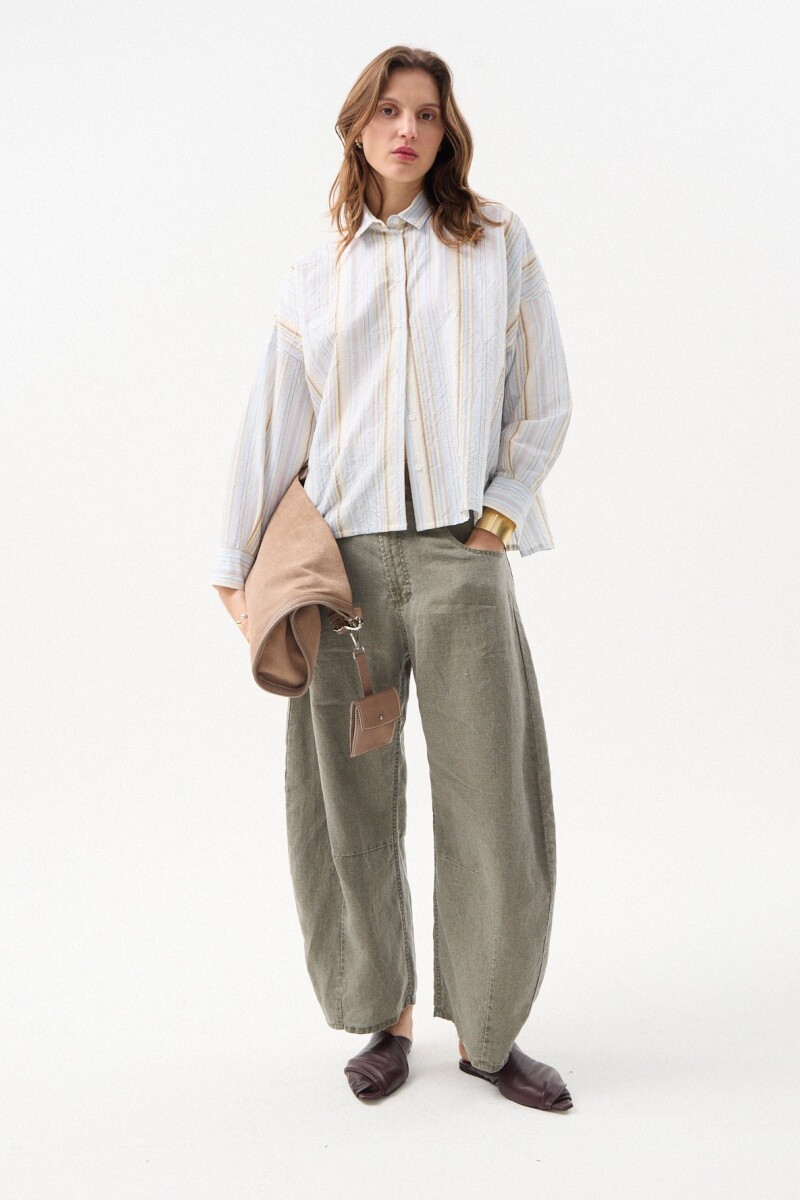 CAMISA STAMP Crudo