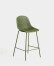 Taburete exterior Quinby verde 65 cm