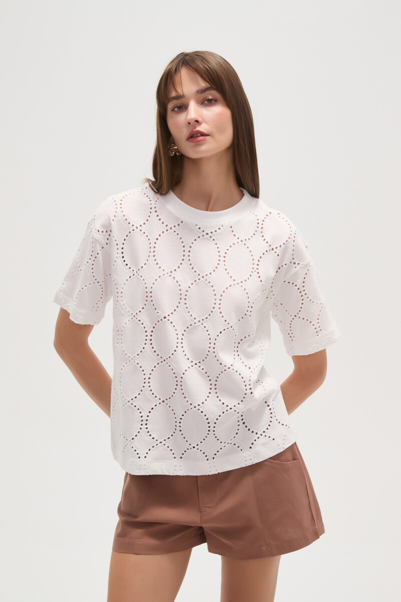 Remera Fusla - Blanco 