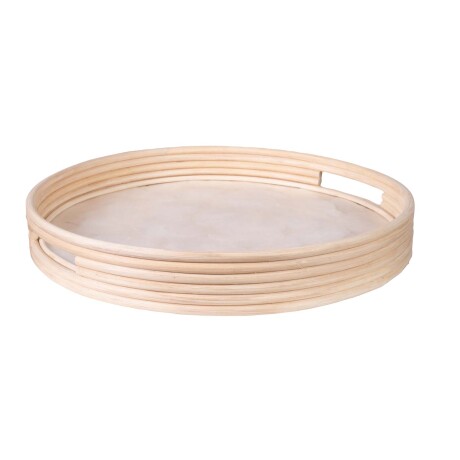BANDEJA SMALL CAPIZ NATURAL-BEIGE CORE