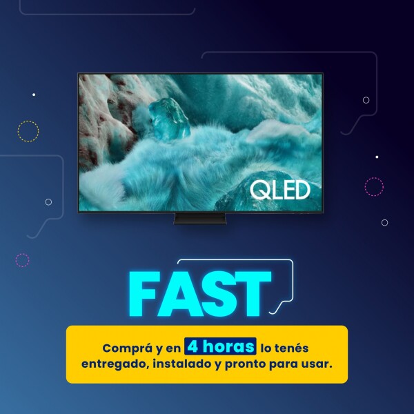 Fast Smart TV Samsung 55" Q7F + Instalación Fast Smart TV Samsung 55" Q7F + Instalación