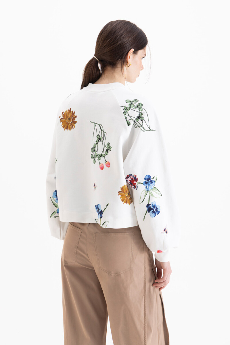 CAMPERA BRITISH Blanco