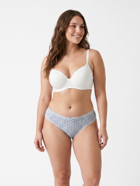 VEDETINA BARMA PACK X2 GRIS MELANGE M