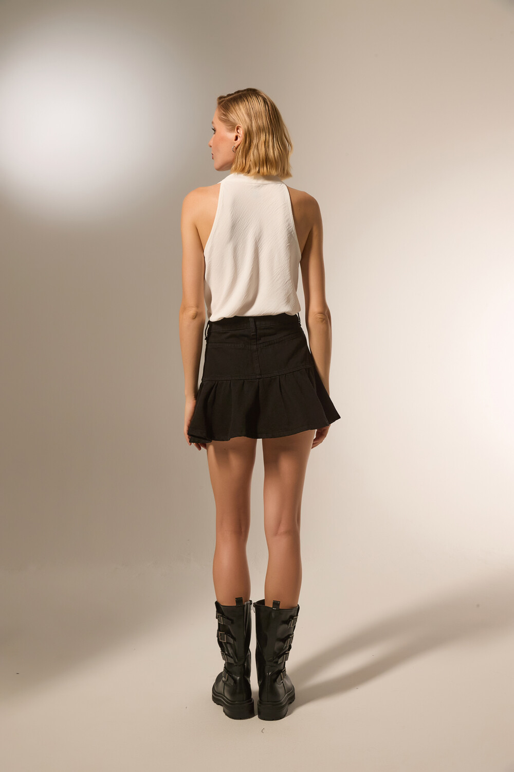 Falda Aplinera Negro