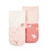 Set provecheros babitas x 4 XL CARTERS Rosa Salmon Libélula