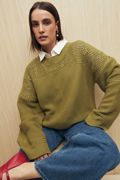 SWEATER CAROLINE Pistacho