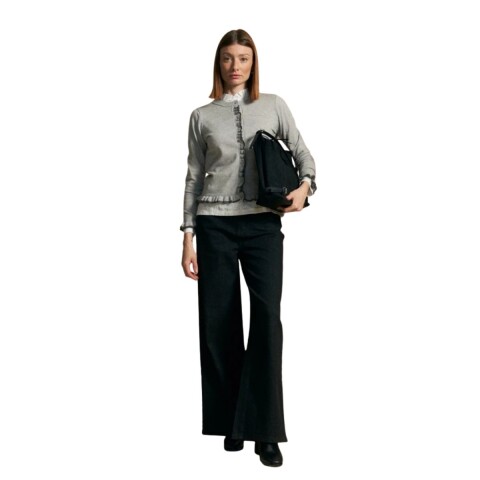 CARDIGAN ROSELA S-XXL GRIS MELAN