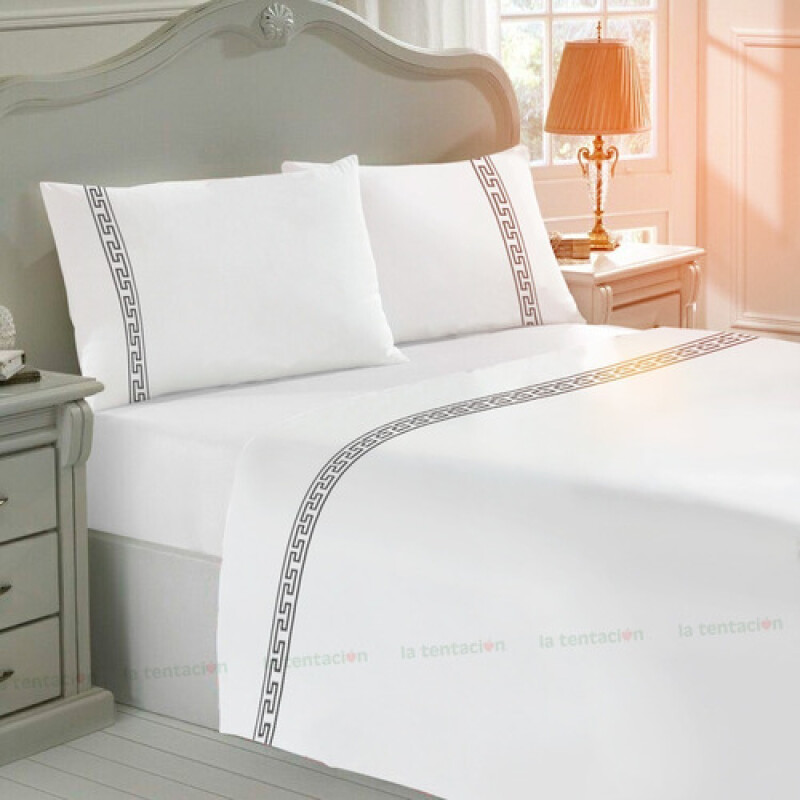 SABANAS POLIESTER 2 PLAZAS + FUNDAS SABANAS POLIESTER 2 PLAZAS + FUNDAS