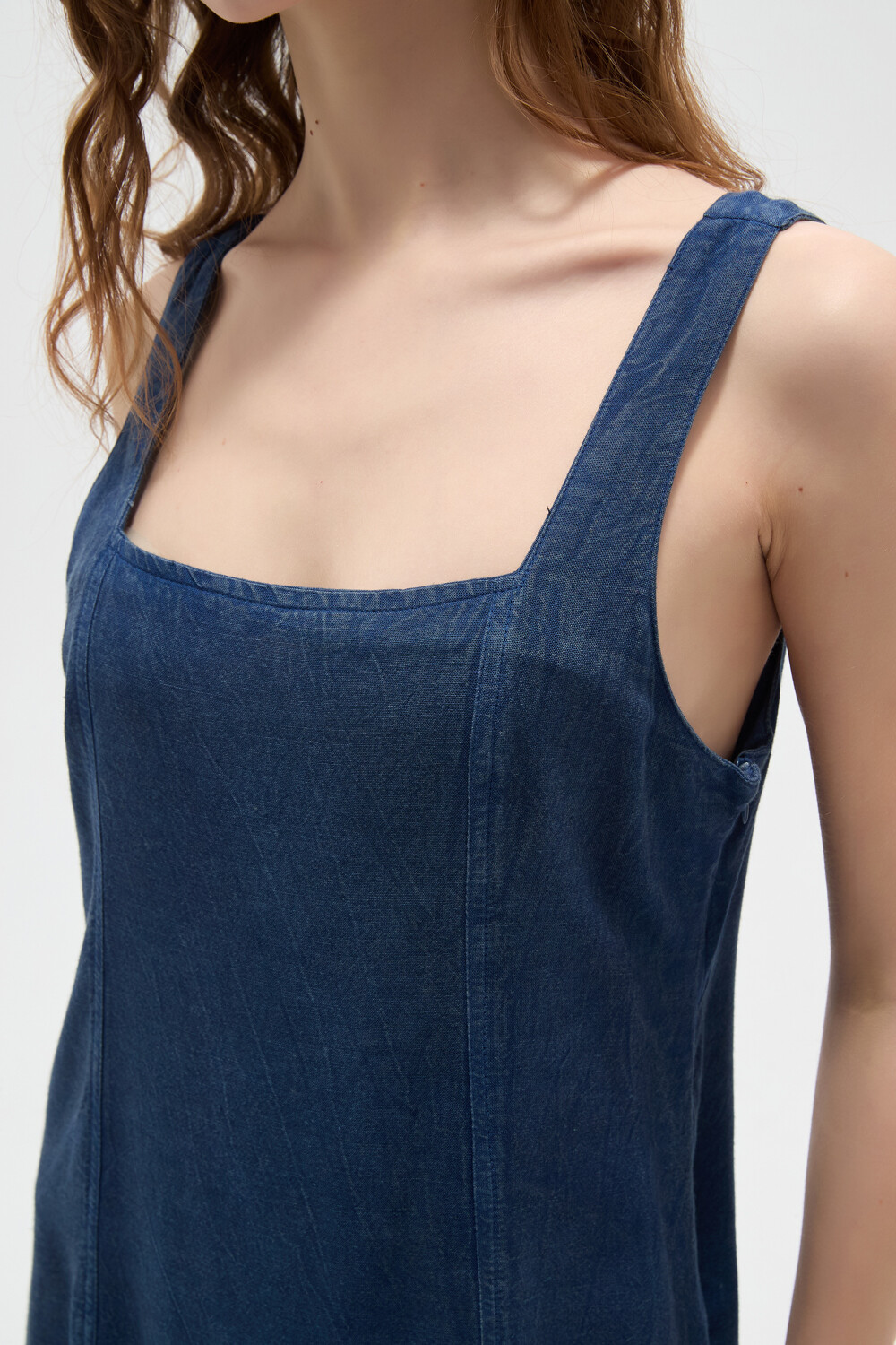 Vestido Pacana Azul Indigo