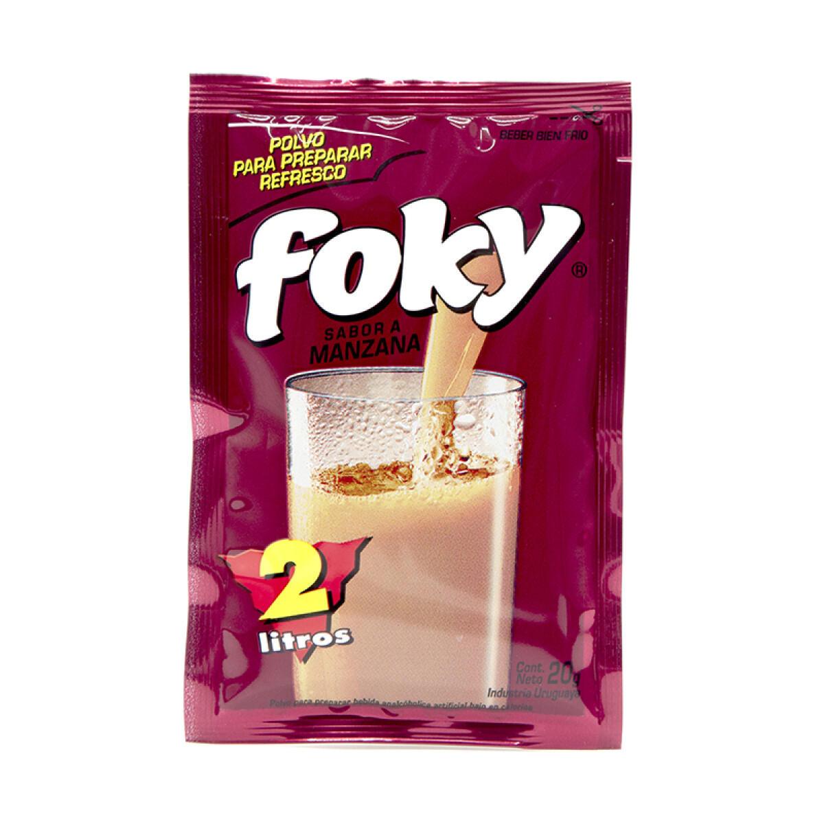 Jugo FOKY 2L x10u - Manzana 