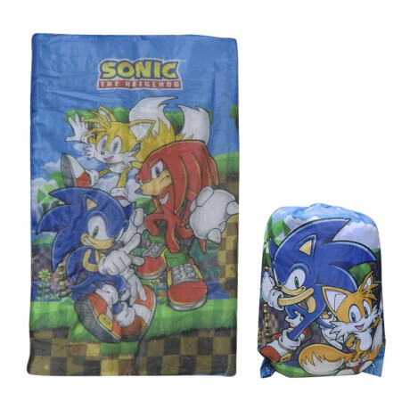 Sobre de Dormir Infantil Sonic 130 x 70 cm