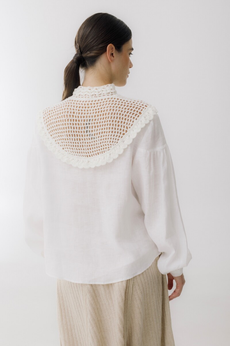 BLUSA BEE WINTER Blanco