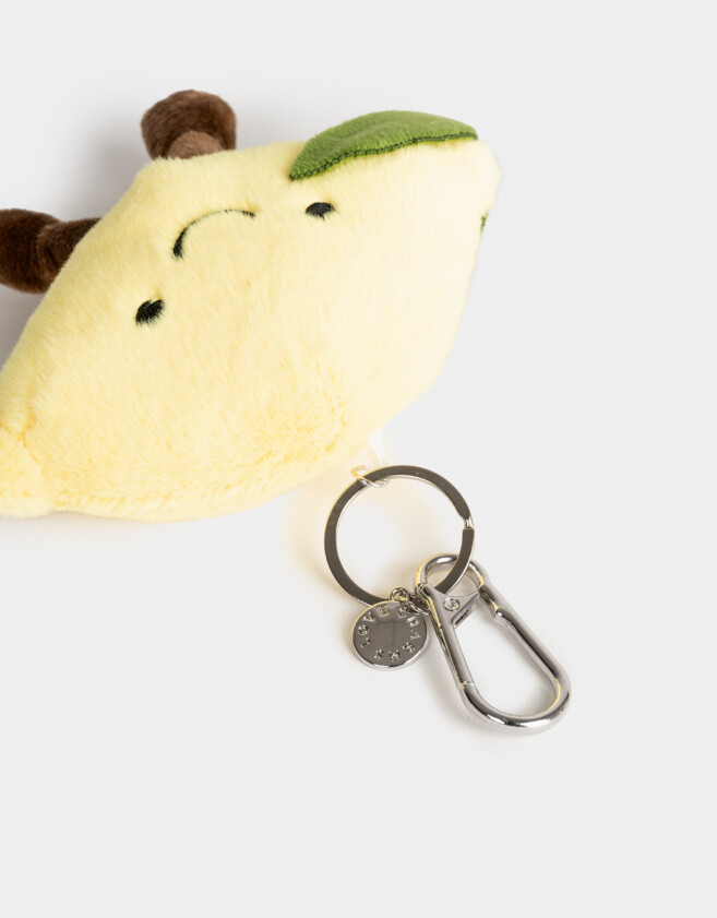 Llavero Peluche Llavero & Charm Peluche Limón - Amarillo Medio