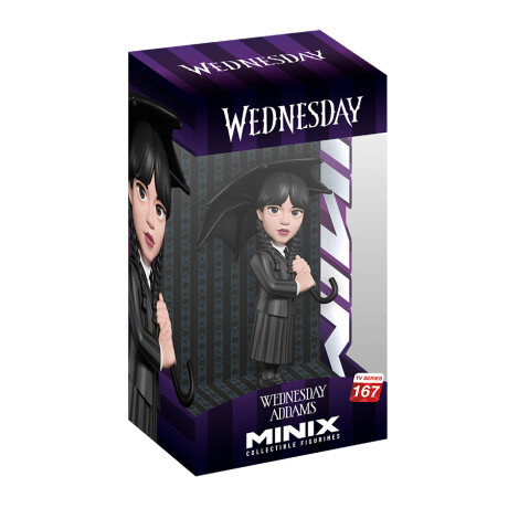 MINIX FIGURINE WEDNESDAY - UMBRELLA 001