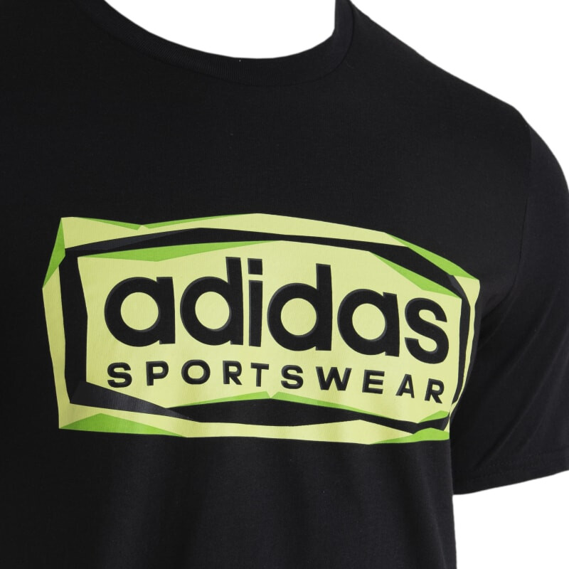 Remera Adidas M Fld Spw Logo de Hombre - IV6994 Negro