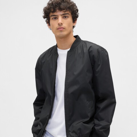 V-BOMBER JACKET BLACK 22