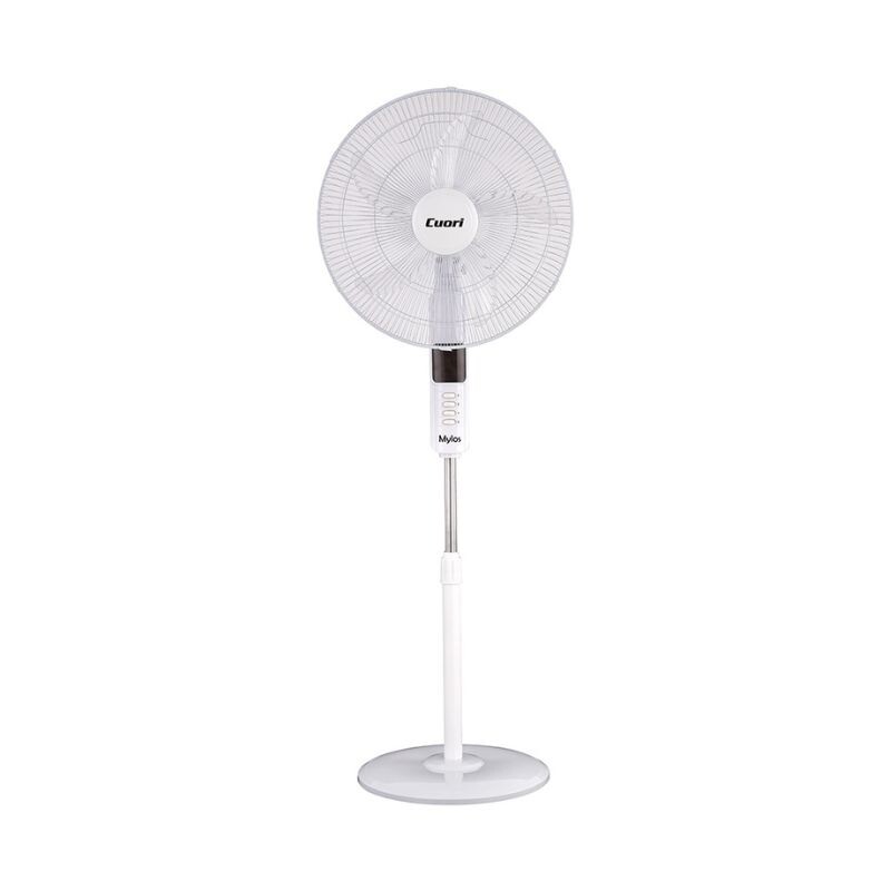 VENTILADOR DE PIE CUORI MYLOS Blanco
