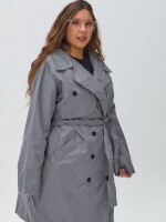 Trench impermeable Gris