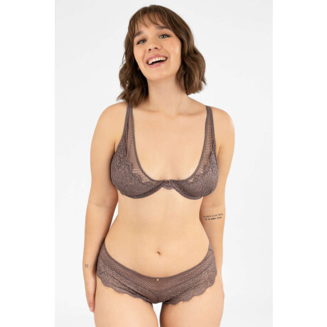 Halter omen Gris