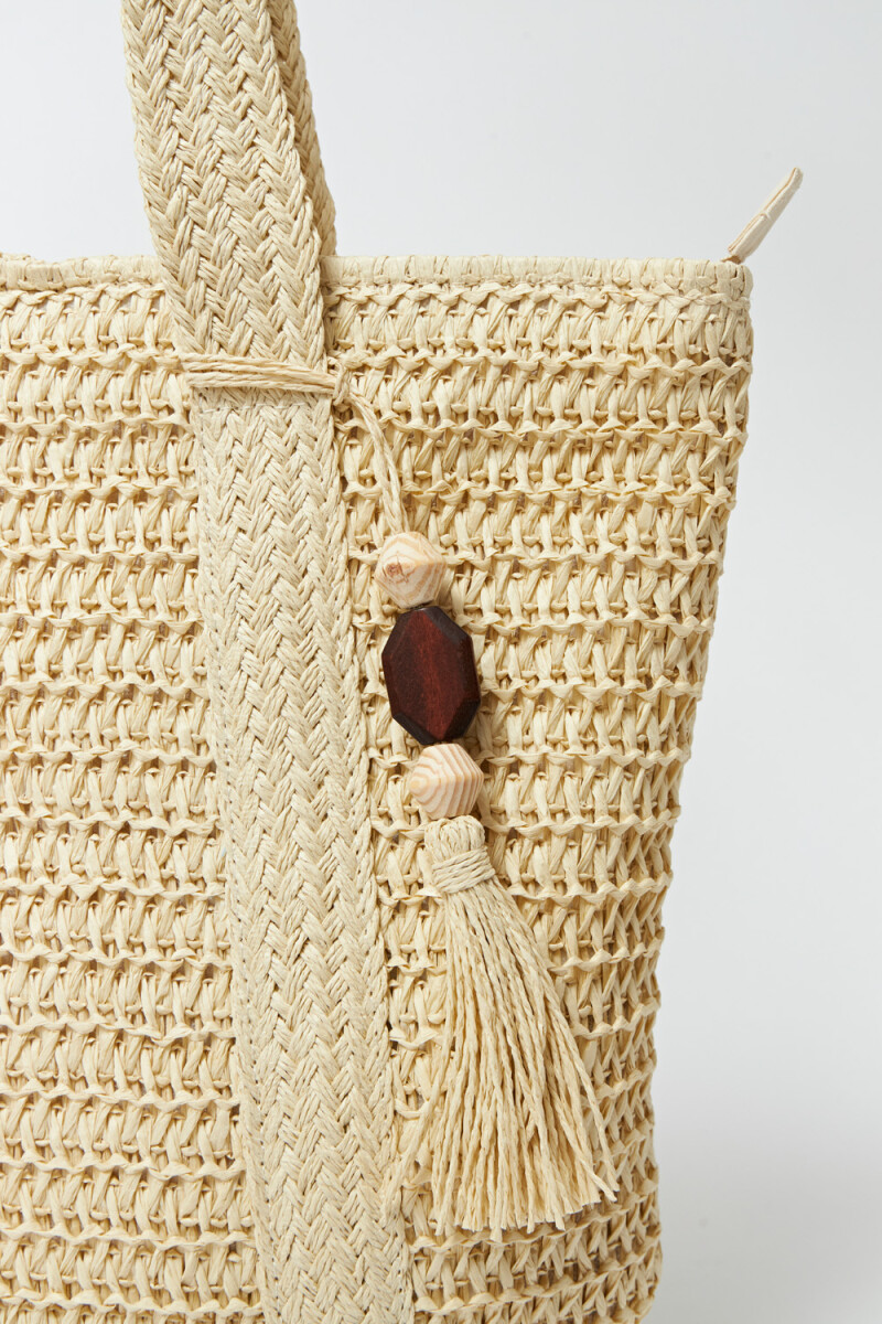 Bolso de playa Crudo