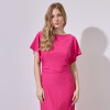 Vestido Maxi Broderie FUCSIA