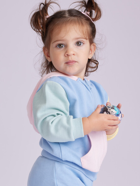 Campera deportiva Block Celeste