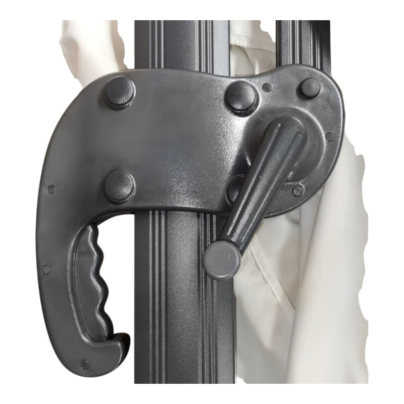 Sombrilla Cuadrada Pie Lateral 3M UV50+ Sombrilla Cuadrada Pie Lateral 3M UV50+