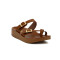Sandalias Mujer Darkness Tira Cruzada Y Hebillas Marron