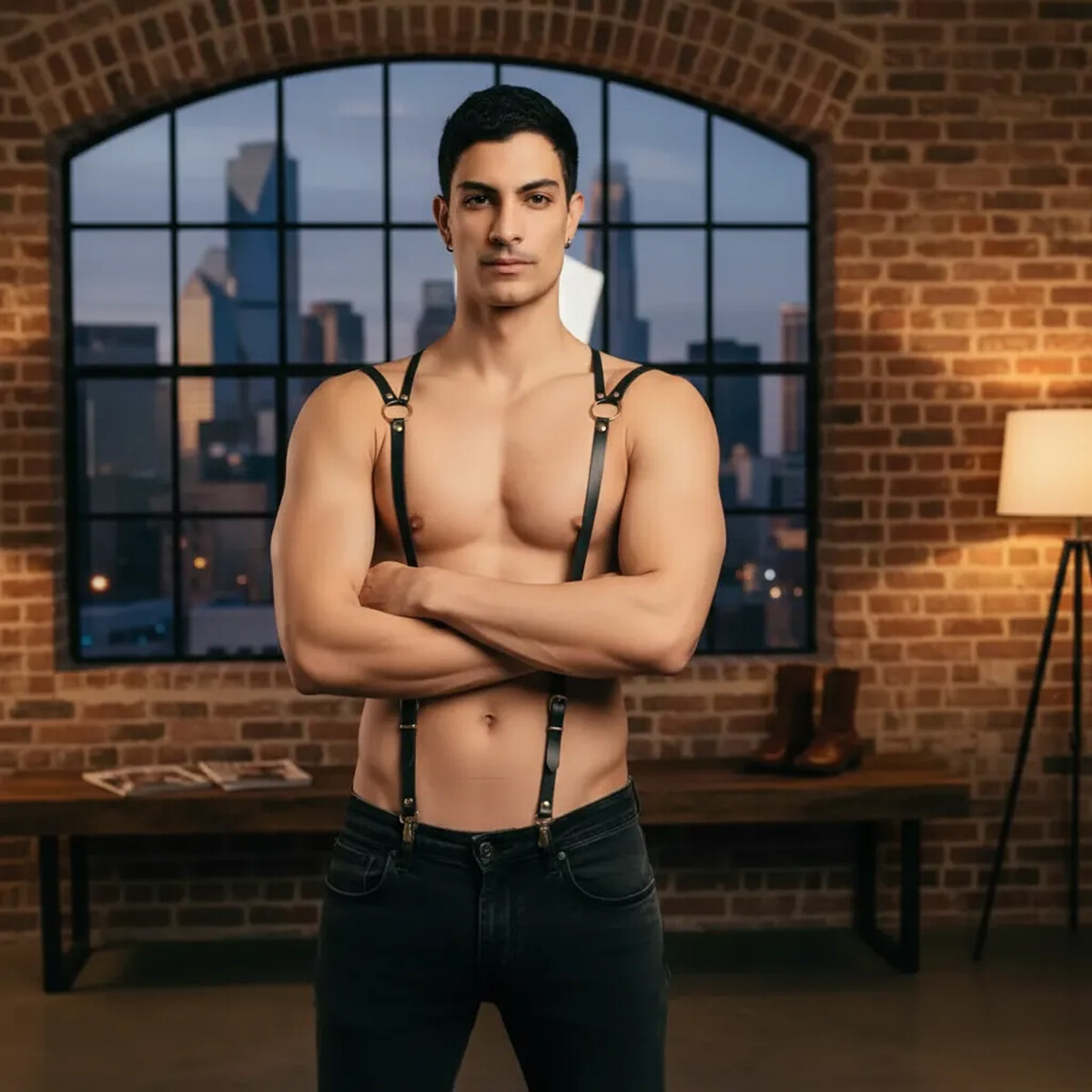 Arnés Pectoral con Tiradores 