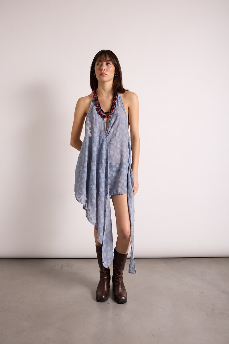 Vestido Orquid Celeste