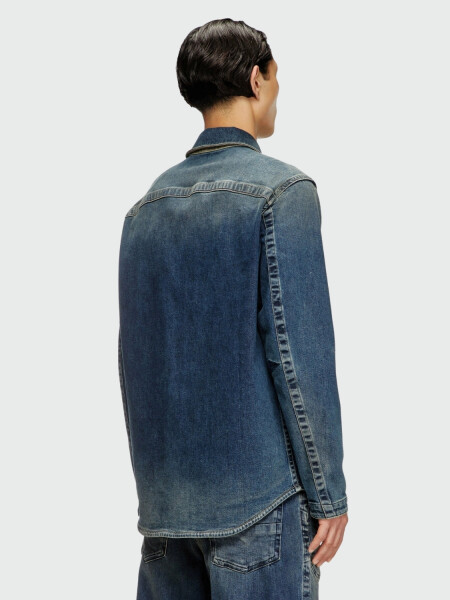 DIESEL - Campera D-Simply-RE Blanco