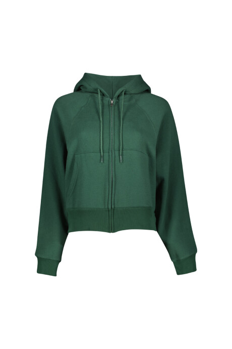 Campera Deportiva Listin Verde Ingles