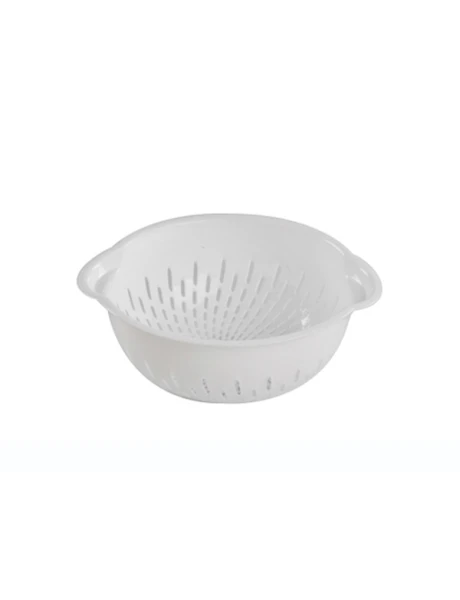 COLADOR DE PASTA 26X23X9.5CM PLASTICO BLANCO COLADOR DE PASTA 26X23X9.5CM PLASTICO BLANCO