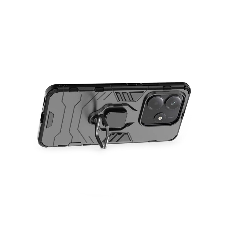 Protector para Xiaomi Redmi Note 14 5G con anillo color negro Protector Para Xiaomi Redmi Note 14 5g Con Anillo Color Negro