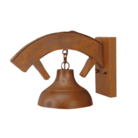 APLIQUE ESTANCIA 1L E27 MADERA Y COBRE APLIQUE ESTANCIA 1L E27 MADERA Y COBRE