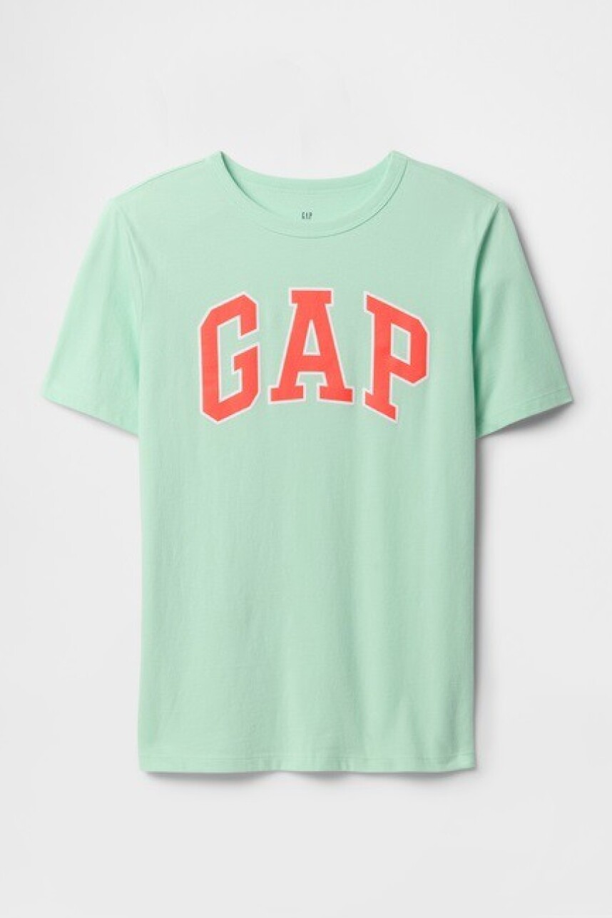 Remera Logo Gap Niño Rainshower 389