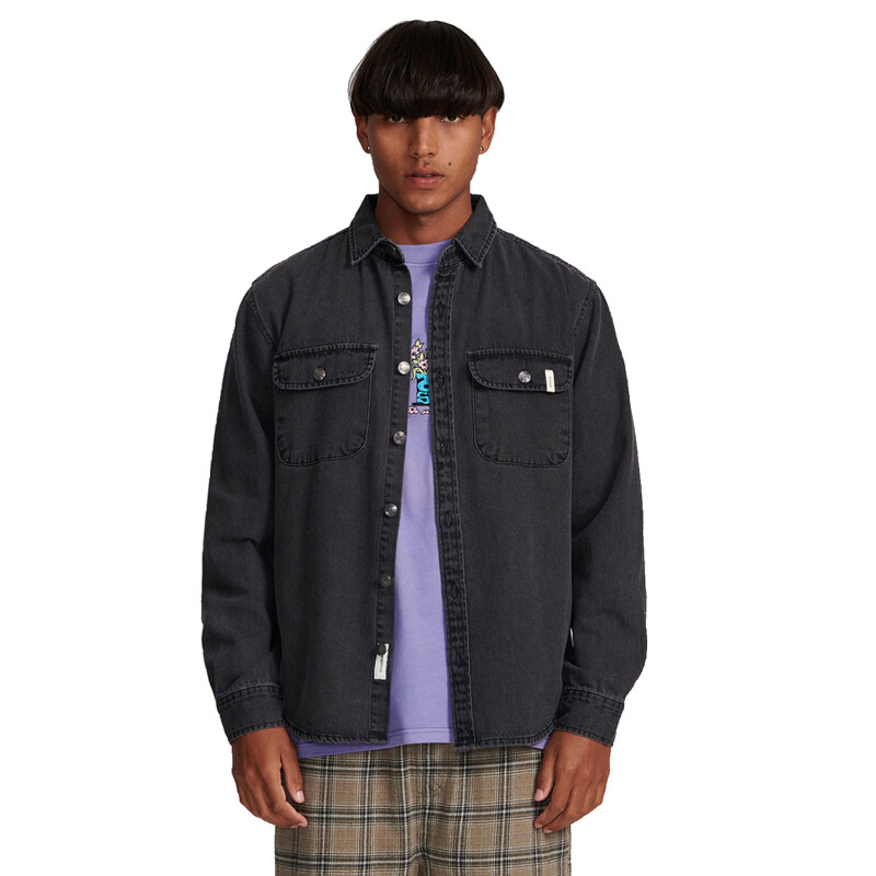 Campera Critical Slide Surface Denim Overshirt Campera Critical Slide Surface Denim Overshirt