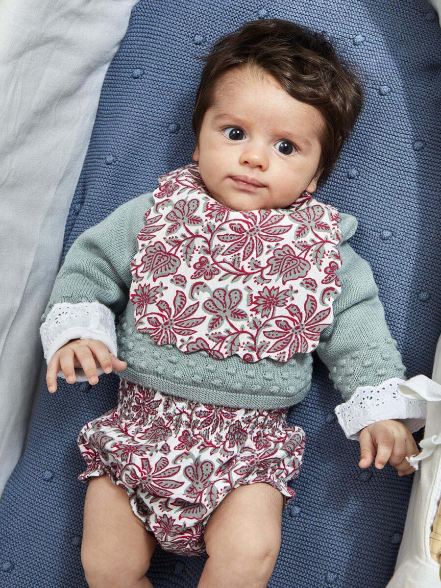 Babero Estampado Guatead Blanco Roto