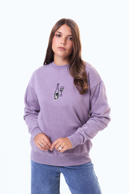 Buzo de felpa Lencois Lila