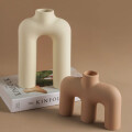 Jarrón Deco Teo Beige