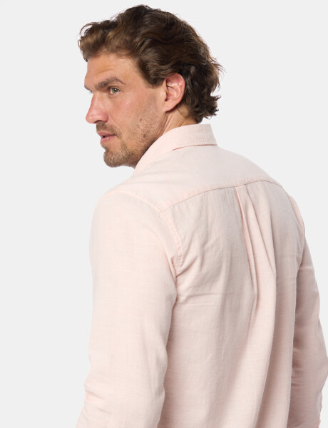 CAMISA DE LINO Rosado