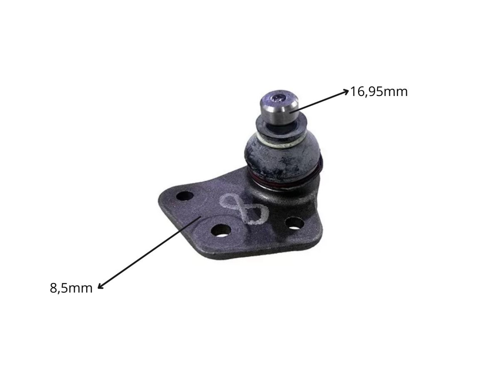 Rotula Fiat Strada/Palio/Idea/Idea Adventure 03-25 Der 