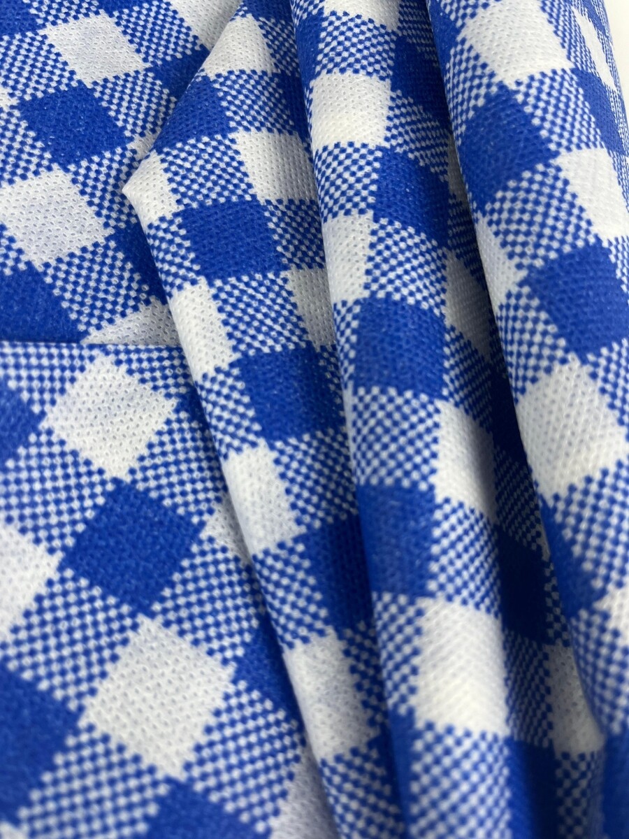 TNT ESTAMPADO xadrez azul